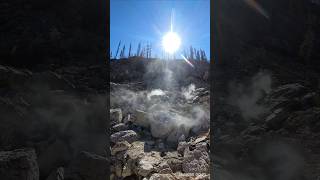 Devils Kitchen at Lassen National Park travel shorts trending nationalpark [upl. by Ormiston]