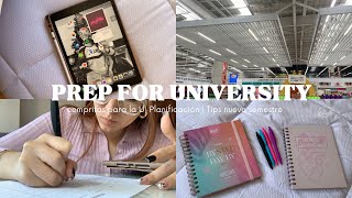 PREPARATE CONMIGO PARA LA UNIVERSIDAD 📚 Mini Haul de material esocolar  Tips para nuevo semestre [upl. by Yoo]