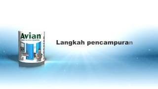 Video Tutorial Cat Kayu amp Besi Avian [upl. by Ajssatsan]