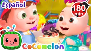 Cumpleaños feliz  CoComelon y los animales 🍉 Dibujos para niños [upl. by Hnah]