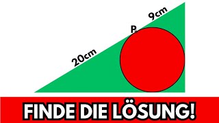 Wie groß ist der FLÄCHENINHALT des GRÜNEN DREIECKS 🤔📝 Mathe Geometrie Aufgabe [upl. by Jackelyn]