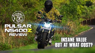 2024 Bajaj Pulsar NS400Z Review  Sagar Sheldekar Official [upl. by Anak129]