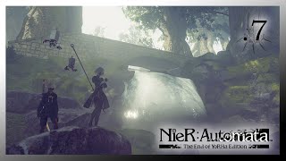 🏰 CASTILLO en medio del BOSQUE  Nier Automata 7  DavidAlvesArte [upl. by Can9]