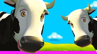 Cows Songs Mix  Kids Songs amp Nursery Rhymes [upl. by Bascomb]