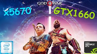 God of War  Xeon x5670  GTX 1660 [upl. by Hsan655]