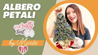 Crea lAlbero di Natale Perfetto Tutorial passo passo con sagoma legno Crafty Twist [upl. by Mathews405]