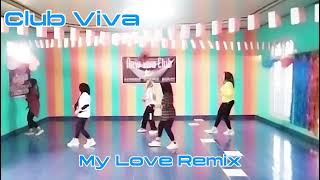 MY LOVE REMIX 2024  LINEDANCE 💃💃 [upl. by Mcquillin]