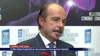 Etg  ComoLake 2024 al via a Villa Erba il summit su tecnologia e innovazione digitale [upl. by Auqeenwahs]