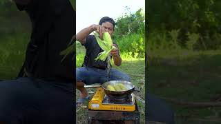 Bushcraft Skills Very Simple and Very Useful in Forest outdoorfood survival bushcraft camping [upl. by Aenert]