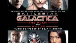 Battlestar Galactica The Plan and Razor SoundtrackCavil Kills and Cavil Spares Track 14 [upl. by Zipporah]