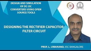 Designing the rectifier capacitor filter circuit [upl. by Elyse661]