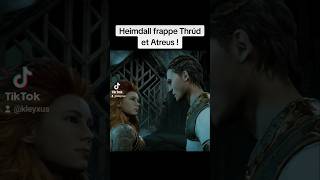 Heimdall provoque Thrúd et Atreus  godofwar godofwarrangnarok [upl. by Anika935]