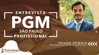 quotComo é o trabalho de um Procurador do Município Saiba maiores detalhes com Thiago Spinolaquot [upl. by Etterual]