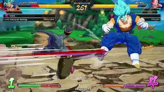 Victim hit with saucy air combo 3x in 1 min  DBFZ Kid Buu [upl. by Thacker]