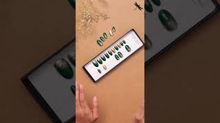 How to wear Press On Nails with Glue Tabs  Application video  Nailsutra Press Ons pressonails [upl. by Nosremaj986]