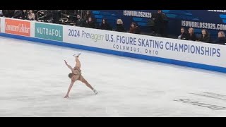 Amber Glenn Free Skate 2024 US Figure Skating Championships in 4K [upl. by Allenotna273]