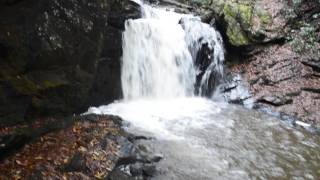 Second Falls Canada Creek Chattahoochee National Forest Suches Georgia [upl. by Dasteel]