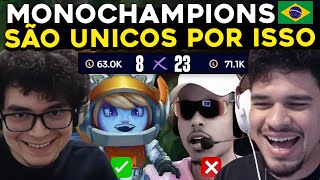 SÓ OS MONOCHAMPS BRs CONSEGUIRIAM VIRAR ESSE JOGO JOVIRONE 1VS 9  RENECRODILO LEAGUE OF LEGENDS [upl. by Strain580]