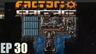 Factorio Space Age  Lets Play Ep 30  Prep for Fulgora and Sneaking In Rocket Thrusters [upl. by Jeaz494]