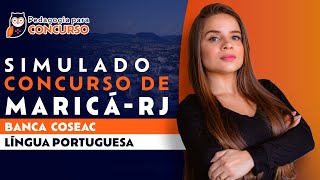 Simulado Língua Portuguesa  Concurso de Maricá  RJ  Banca Coseac  Pedagogia para Concurso [upl. by Anyad]