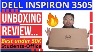 Dell Inspiron 3505 Ryzen 5 Unboxing review  dell inspiron 3505 review dell inspiron 3505 laptop [upl. by Gay]