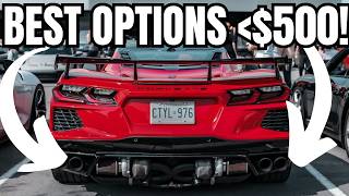 5 GREAT Options UNDER 500 FOR YOUR CORVETTE [upl. by Nnylirak]