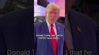 Donald Trump Says He HATES TAYLOR SWIFT Joe Biden and Kamala Harris Say SHAKE IT OFF shorts [upl. by Airtened]