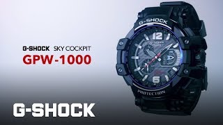 【機能紹介】GPS ハイブリッド電波ソーラー GSHOCK（GPW1000） [upl. by Gievlos]