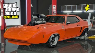 Bravado Gauntlet Classic Custom Dodge Charger Daytona  GTA 5 Online DLC Vehicle Customization [upl. by Cann]