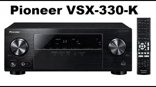 Pioneer VSX330 Ραδιοενισχυτής 51channel AV Receiver 105 W [upl. by Rainger]