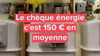 Questce que le chèque énergie [upl. by Oliana]