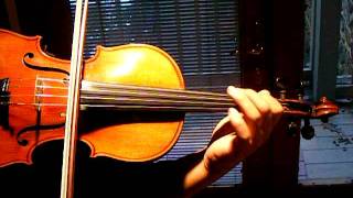 MY FAVORITE VIOLIN SOLO BACH SONATA No 2 ANDANTE VIOLIN SOLO Antique French Violin [upl. by Tedda343]