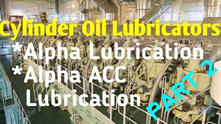 Cylinder Oil Lubricators PART 2  Alpha Lubricators   Alpha ACC Lubrication [upl. by Dayle]