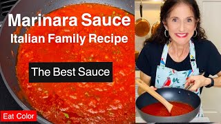 Marinara Sauce  Italian Family Recipe [upl. by Aihtenyc]