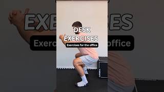 Quick desk exercises to stay active at work Easy moves to boost energy and reduce stiffness [upl. by Warga102]