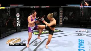 Ronda Rousey VS Cat Zingano [upl. by Ennaer]