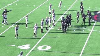 8U Ship  Brookwood vs Lawrenceville Black Knights 111322 2022 GFL Season Sunday Championship [upl. by Burnard]