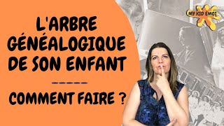 Faire un arbre généalogique avec son enfant  COMMENT LE FAIRE EN 4 ÉTAPES [upl. by Ycnay561]