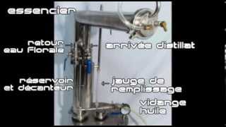 Distillation sous vide dhuile essentielle [upl. by Lehcsreh]