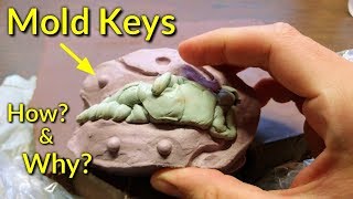 MOLDMAKING TIP Silicon Rubber Molding Keys [upl. by Goldstein]