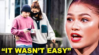 Zendaya Explains How Hard It Was To Get Tom Holland To Be Her Boyfriend [upl. by Eirelav]