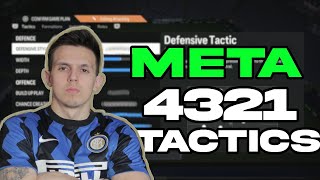 The BEST 4321 Custom Tactics in EAFC 200 Meta Tactics for TOTY [upl. by Nosille]