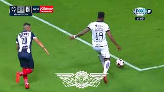 Gol de Á Sepúlveda  Rayados 2  1 Querétaro  Liga BBVA MX  Guard1anes 2021  Jornada 10 [upl. by Mercer]