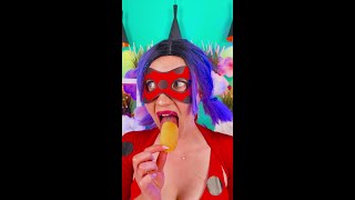 Mom vs Ladybug Cooking Show 🍳🐞 funny creative kitchen [upl. by Ditter]