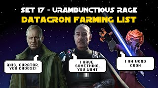 Brand new features added  Set 17 Rambunctious Rage  SWGOH [upl. by Mahala]