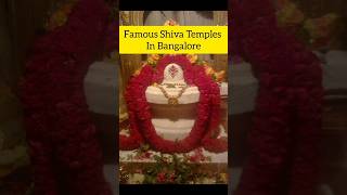 For mahashivratri festival everyone must visit these famous Shiva temples in bangalore [upl. by Madelyn]