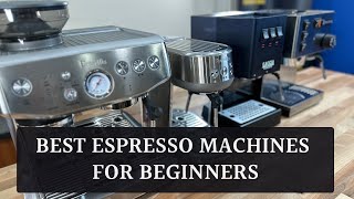 Best espresso machine for beginners five choices [upl. by Bevvy447]