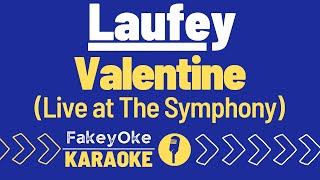 Laufey  Valentine Live at The Symphony Karaoke [upl. by Armbrecht]