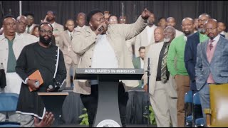 🤯🔥 SING MELVIN CRISPELL III Old School Hymns Medley  COGIC AIM 2023 [upl. by Purdum]