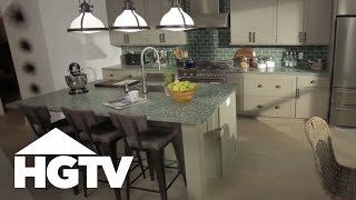 Kitchen Tour  HGTV Dream Home 2017  HGTV [upl. by Rifkin]